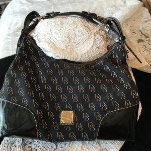 Large Dooney Bourke black bag